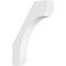 Ekena Millwork 3"W x 16"D x 22"H Standard Legacy Architectural Grade PVC Knee Brace BRCP03X16X22LGY - alternate 1